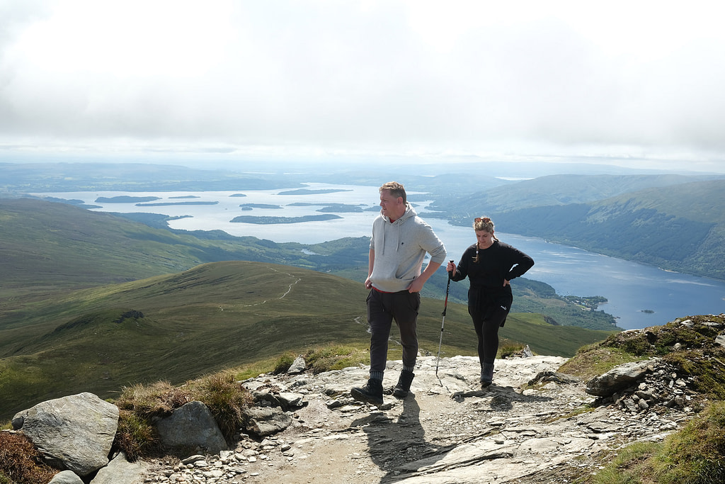 Climbing Loch Lomond