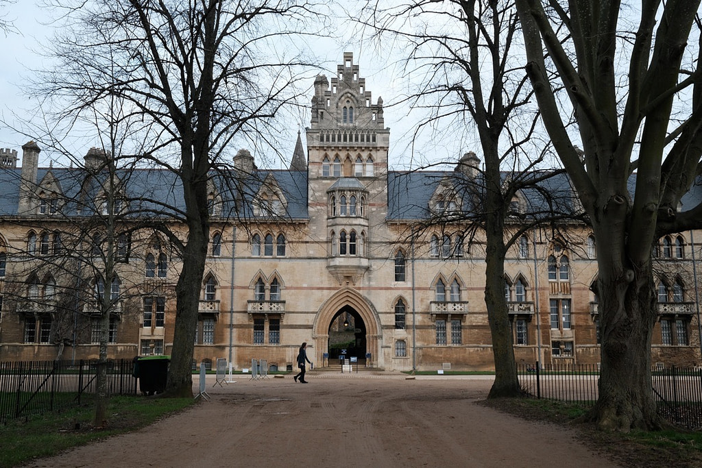 Walking around Oxford
