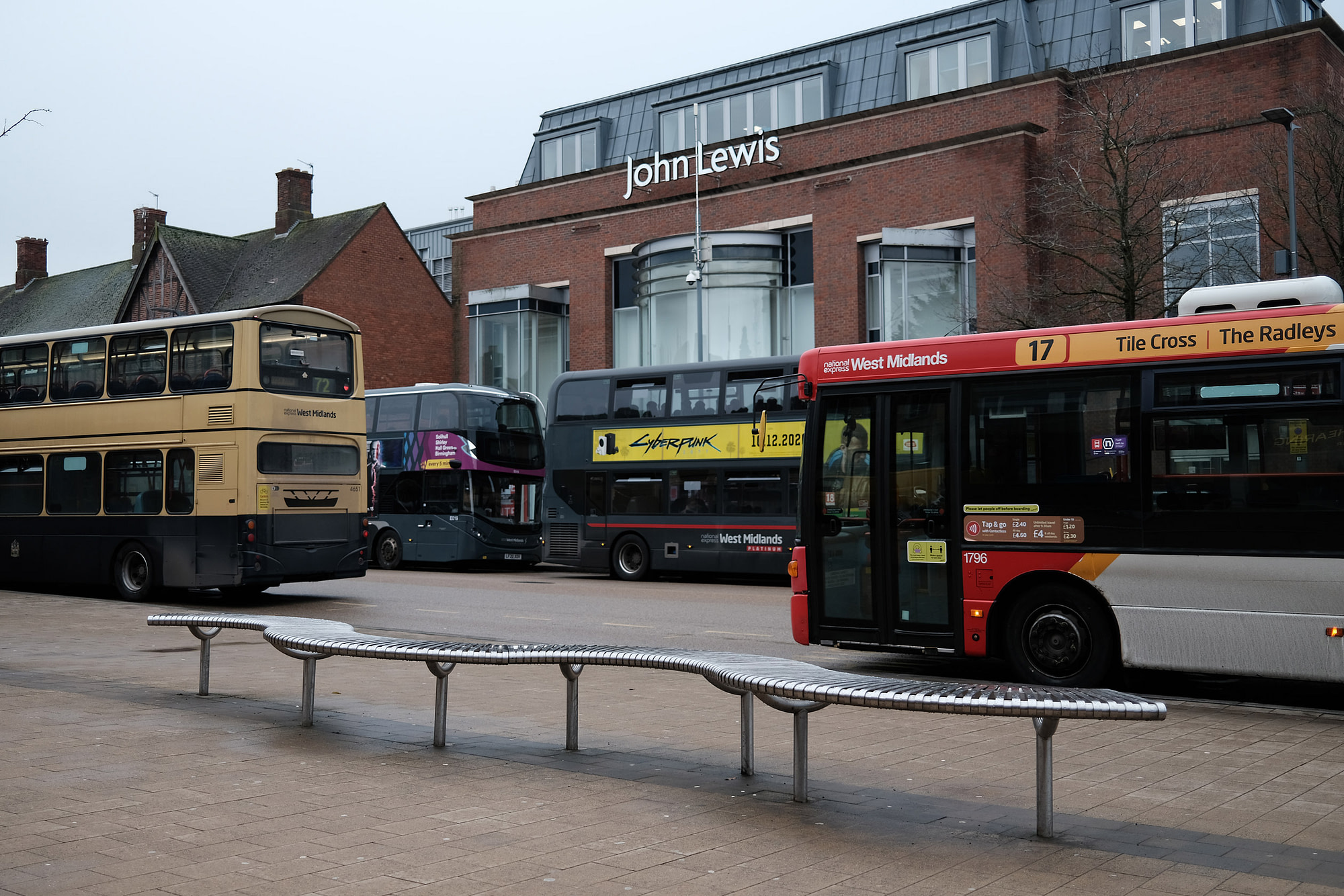 Buses everywhere